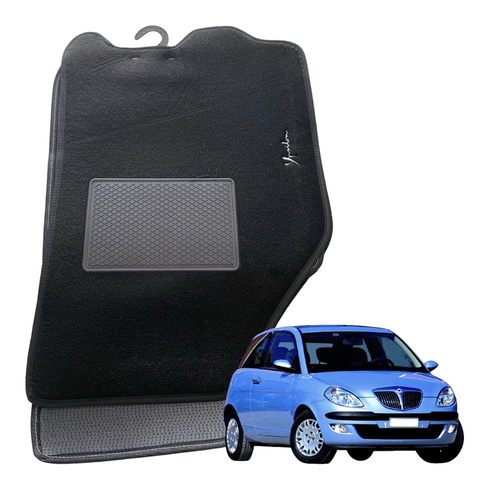 SET TAPPETI MOQUETTE LANCIA YPSILON II DAL 10.2003-05.2011